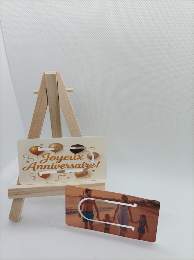 📖 Lot de 10 Marque-pages en Plastique PET – Personnalisables