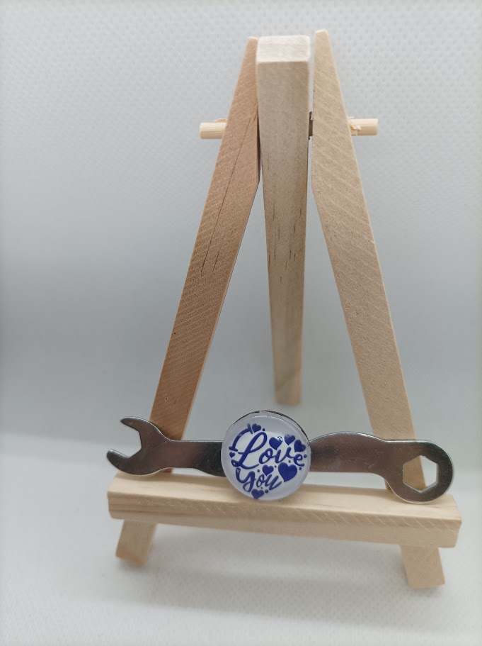 🧲 Lot de 5 Aimants en Verre Transparent – 20 mm