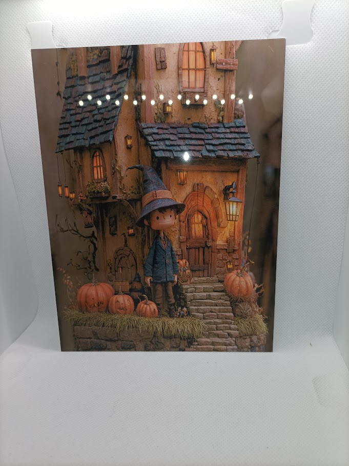 🖼️ Panneau Photo en Aluminium – 20 × 25,4 cm