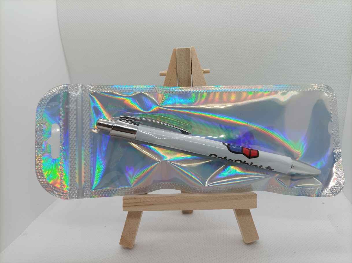 ✒️ Stylos à clip en aluminium personnalisables – 14 × 1 cm