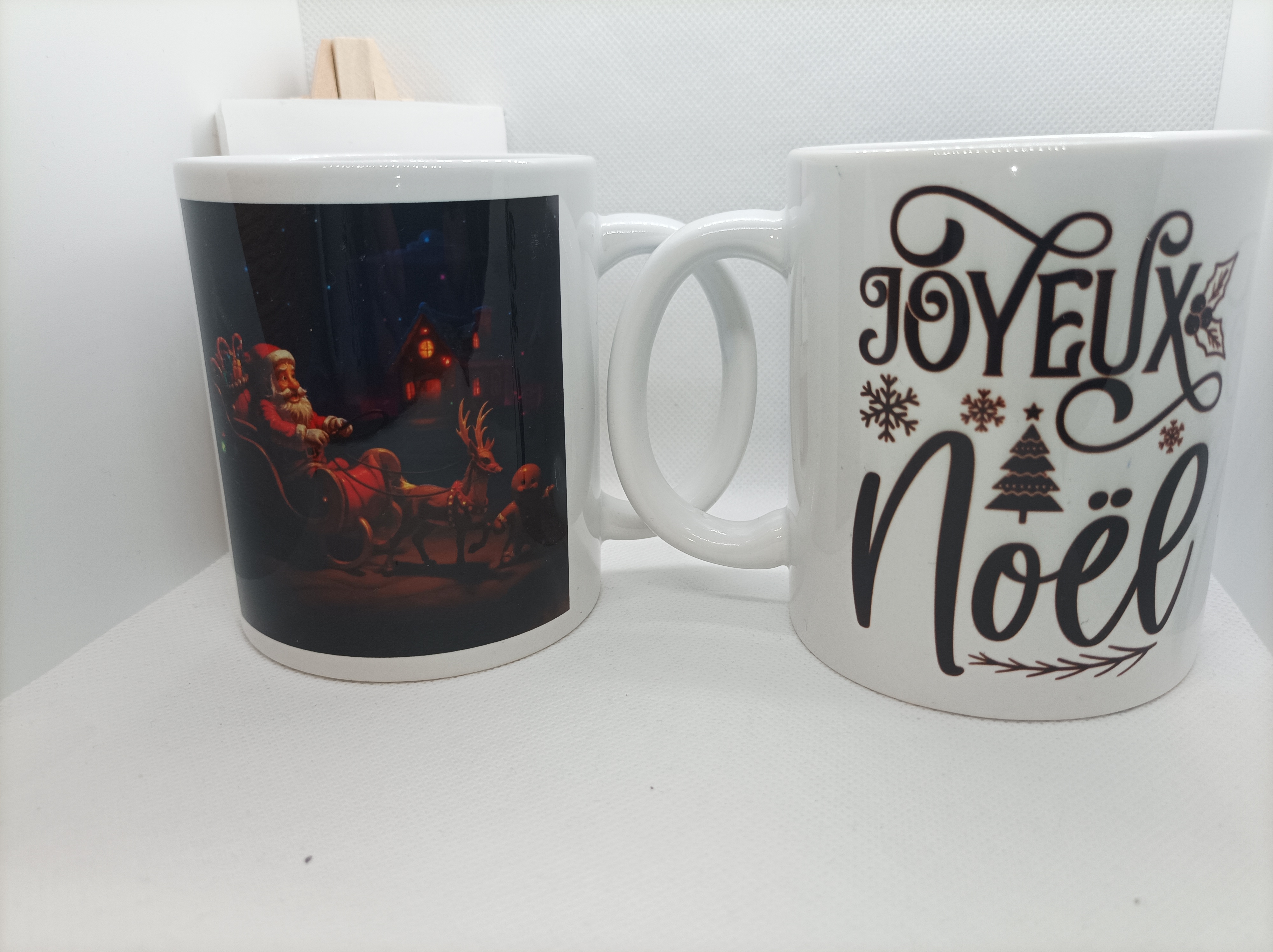 🎅 Mug de Noël – “Joyeux Noël 1” ✨