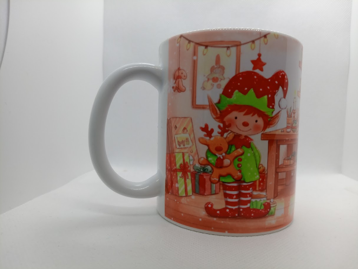 🧝‍♂️ Mug du Lutin et du Pain d’Épices ✨